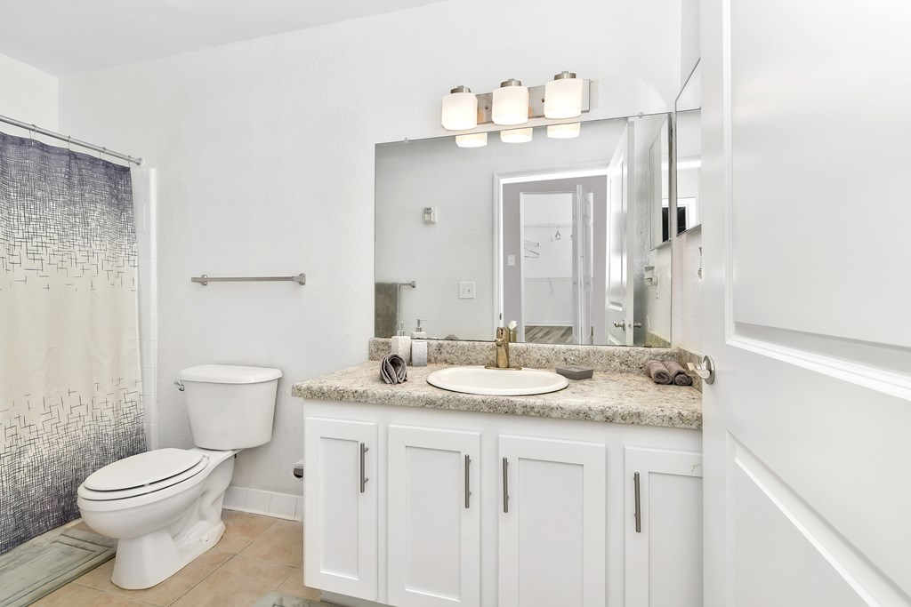 Specious bathroom at Village Lakes, Florida